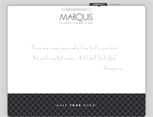 Tablet Screenshot of marquisseating.com